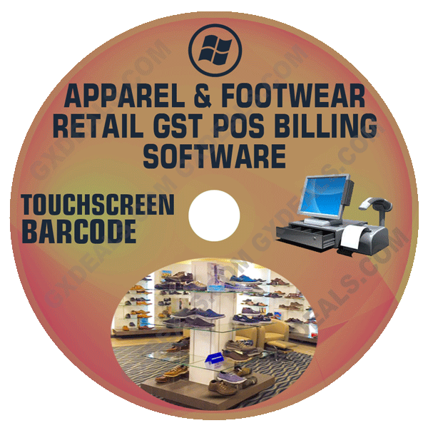 Apparel and Footwear Account Billing Software Free Retail GST Version