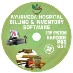 Ayurveda Hospital Management Software (GST)  with ERP & POS System