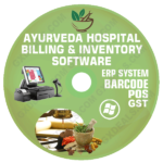 Ayurveda Hospital Management Software (GST) with ERP & POS System