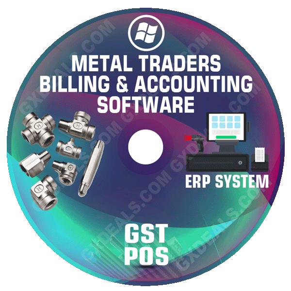 Metal Trading Software GST for Billing and Accounting Free Download