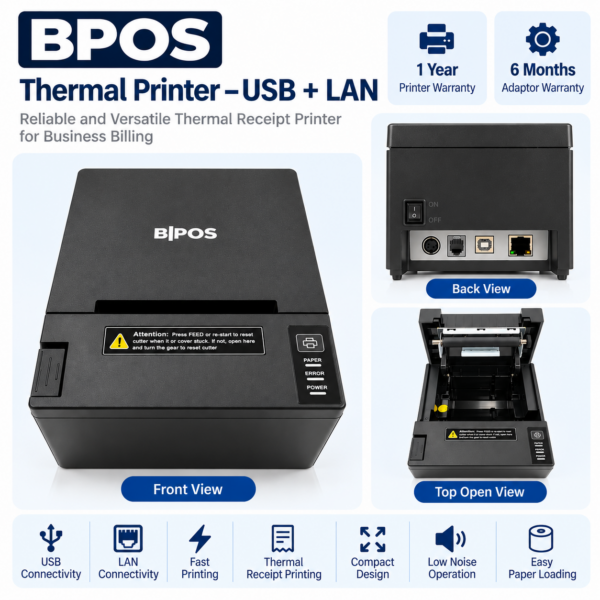 All in One BPOS Thermal Printer-USB-LAN All-in-One-BPOS-Thermal-Printer-USB-LAN