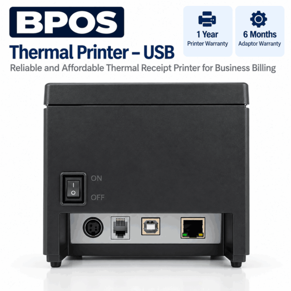 Back-View-BPOS-Thermal-Printer-USB